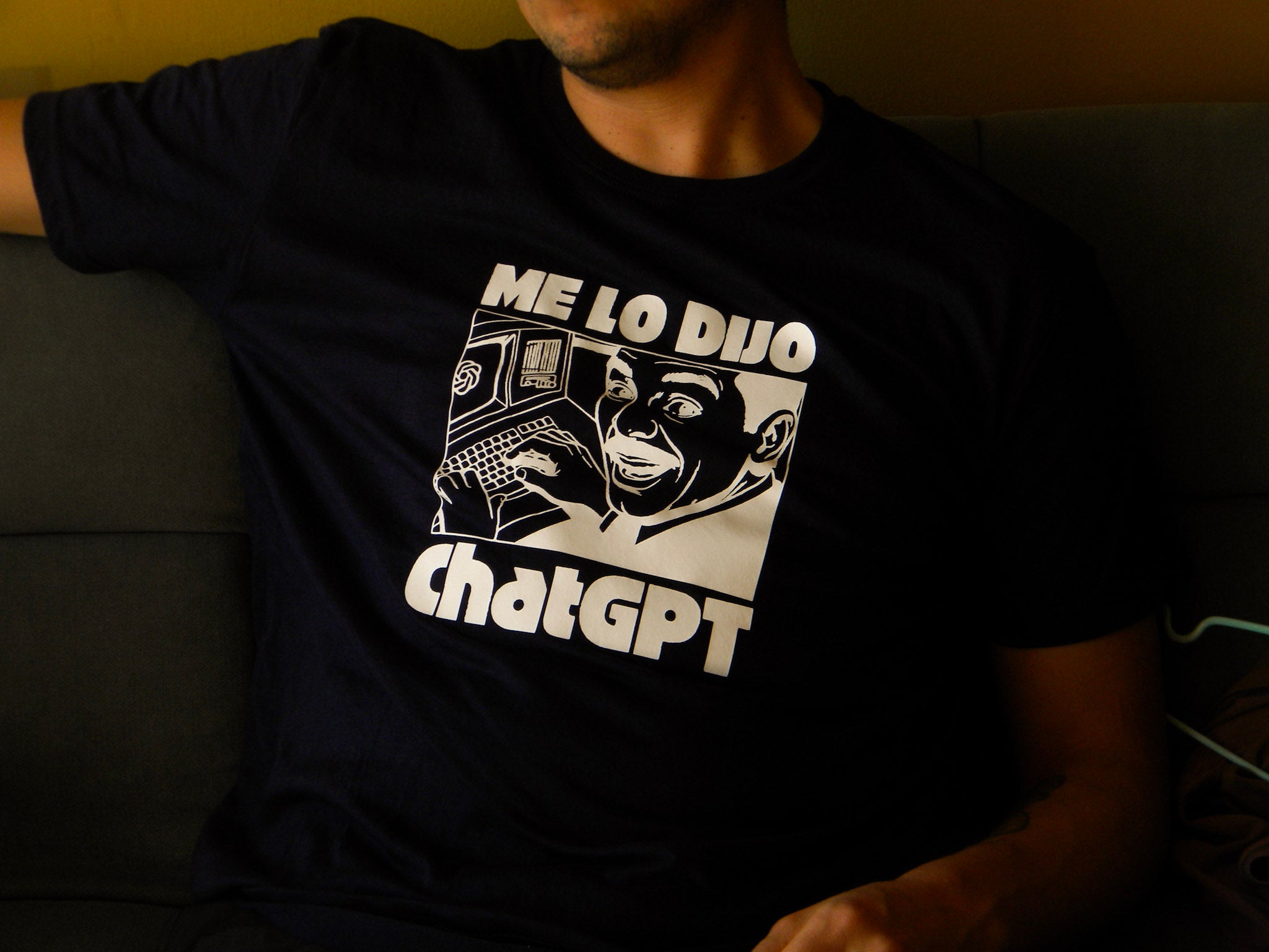 Polera ''Me lo dijo ChatGPT''