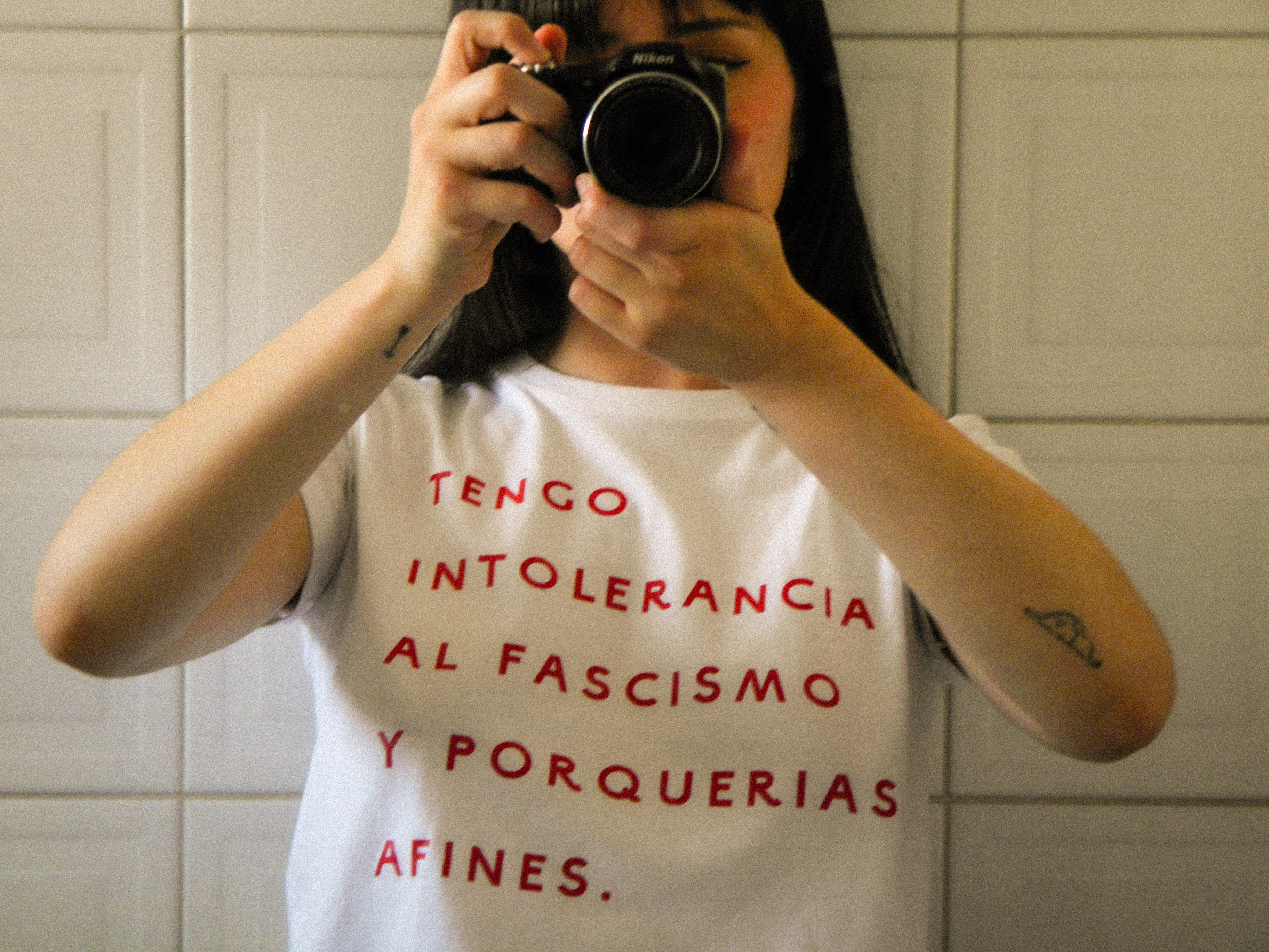 Polera ''Tengo intolerancia''