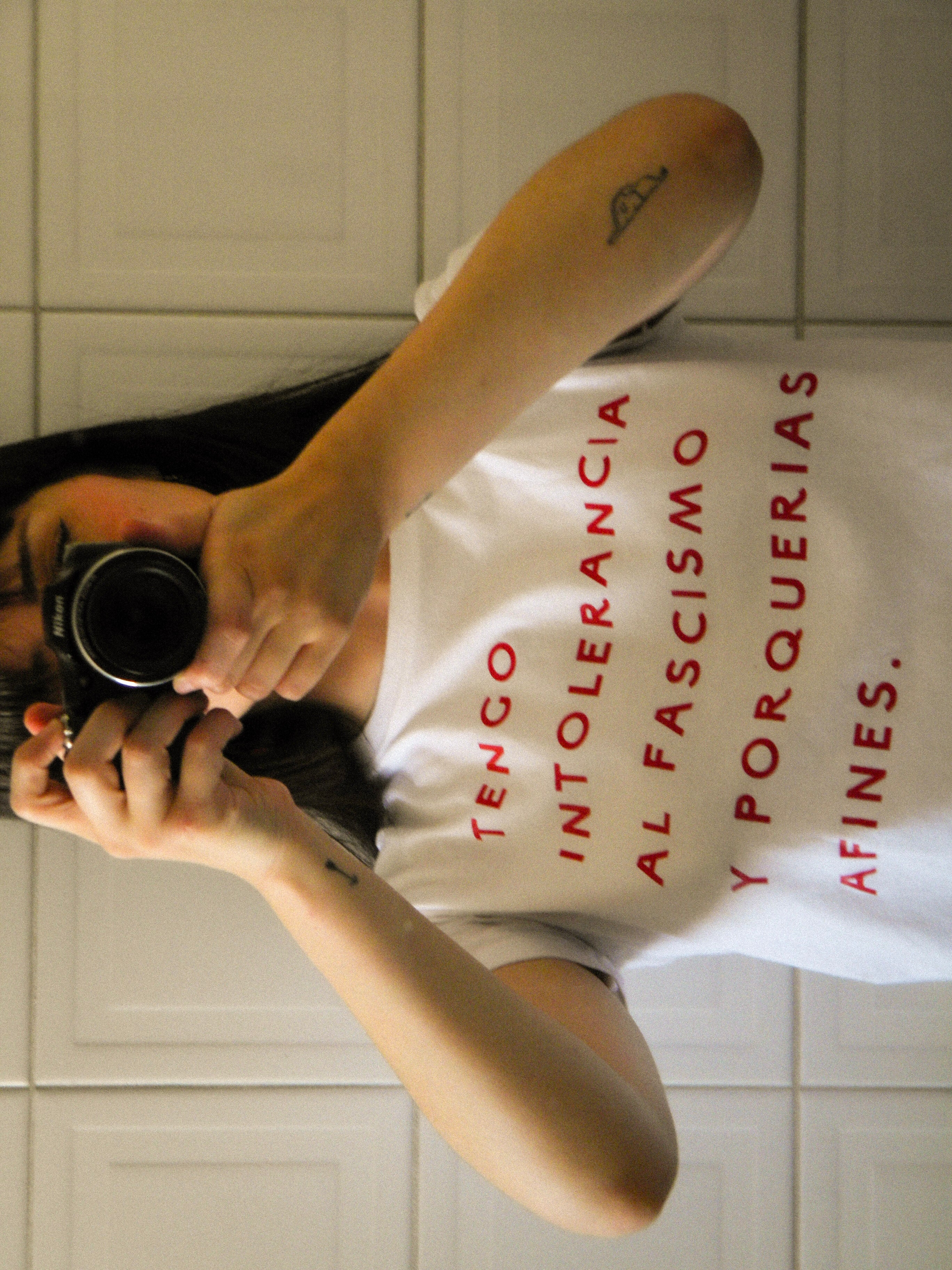 Polera ''Tengo intolerancia''