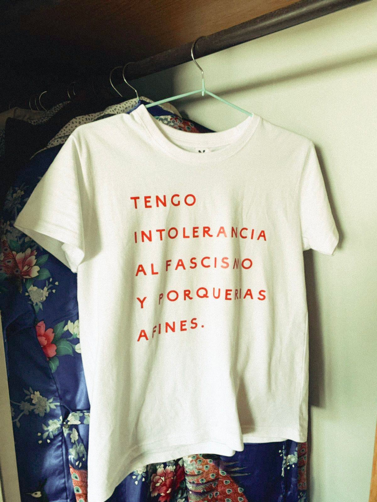 Polera ''Tengo intolerancia''