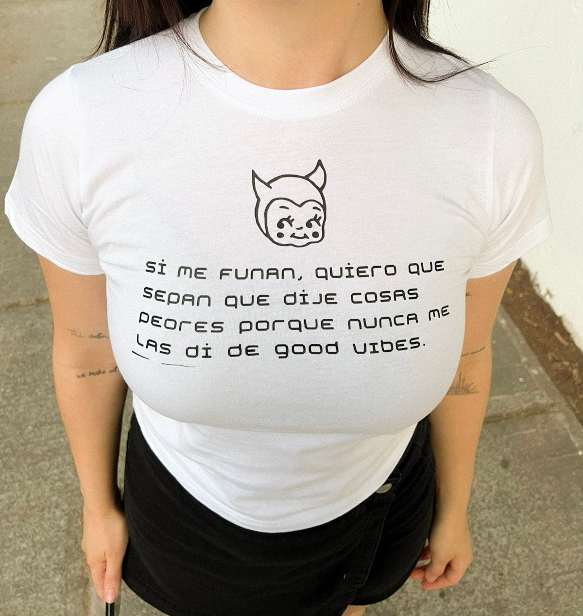 Polera ''Si me funan''