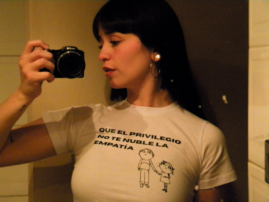 Polera ''empatía y xarlilola''